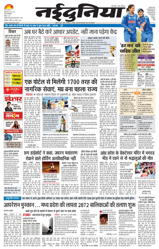 NaiDunia Gwalior