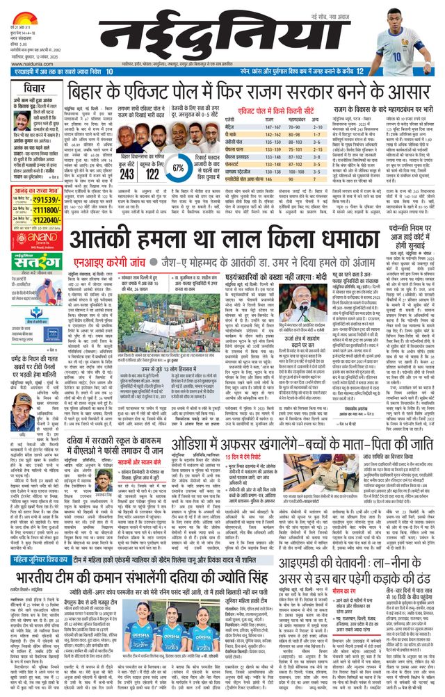 NaiDunia Gwalior