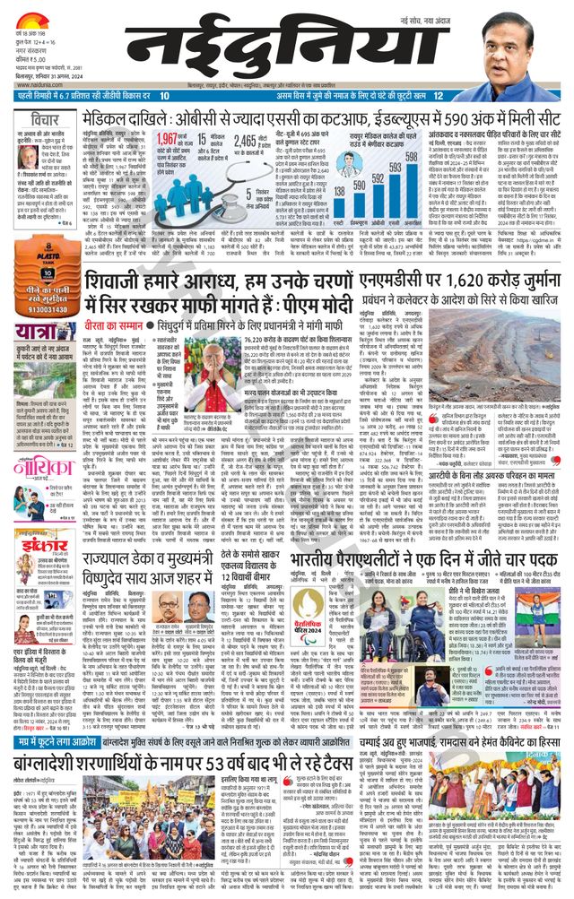 NaiDunia Bilaspur