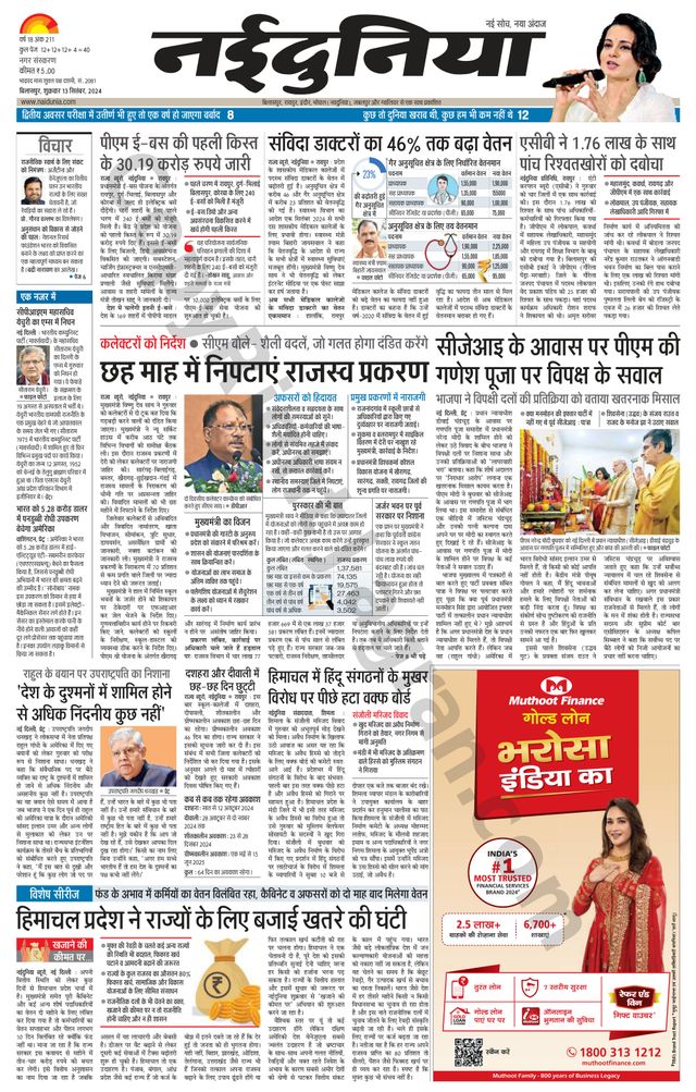 NaiDunia Bilaspur