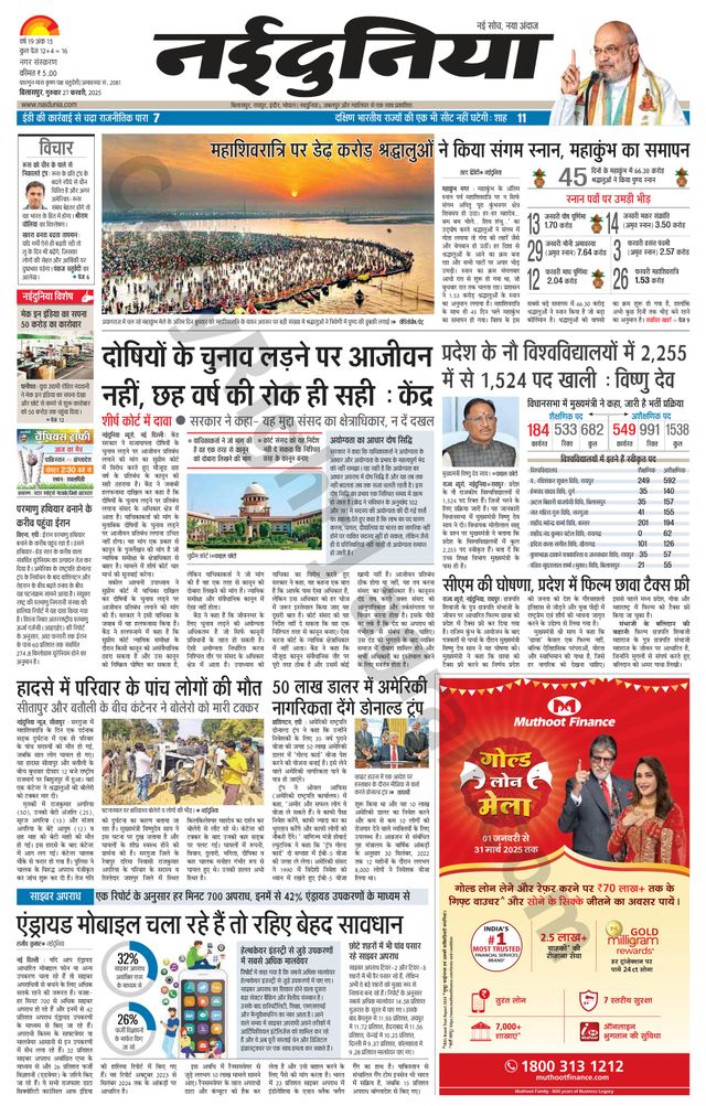 NaiDunia Bilaspur