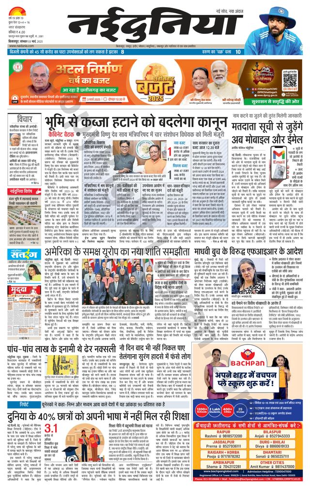 NaiDunia Bilaspur