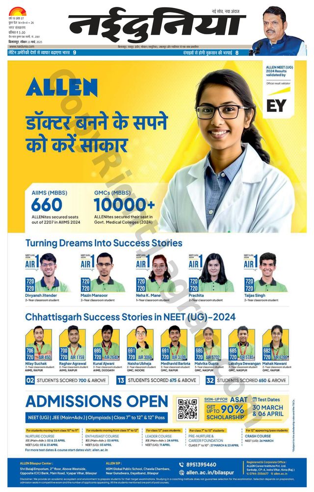 NaiDunia Bilaspur