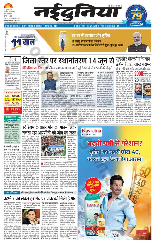 NaiDunia Bilaspur