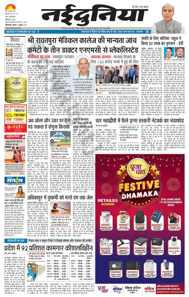 NaiDunia Bilaspur