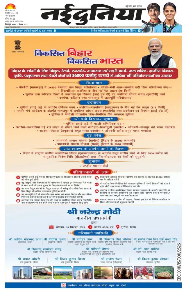NaiDunia Bilaspur