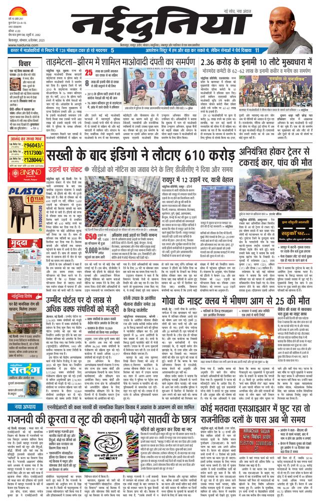NaiDunia Bilaspur