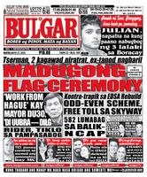 Bulgar Newspaper/Tabloid  Cover - May 27, 2025 Edition
