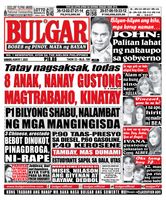 Bulgar Newspaper/Tabloid  Cover - June 07, 2025 Edition