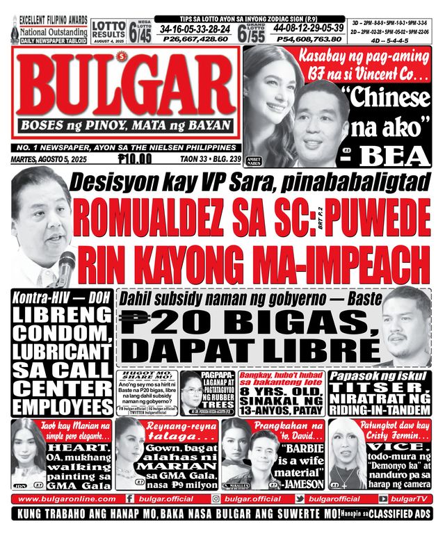 Bulgar Newspaper/Tabloid
