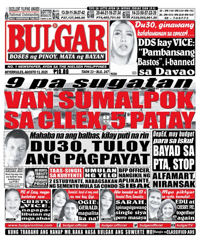 Bulgar Newspaper/Tabloid