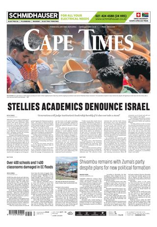 Cape Times - June 20, 2025 Cape Times Cover - June 20, 2025 Edition