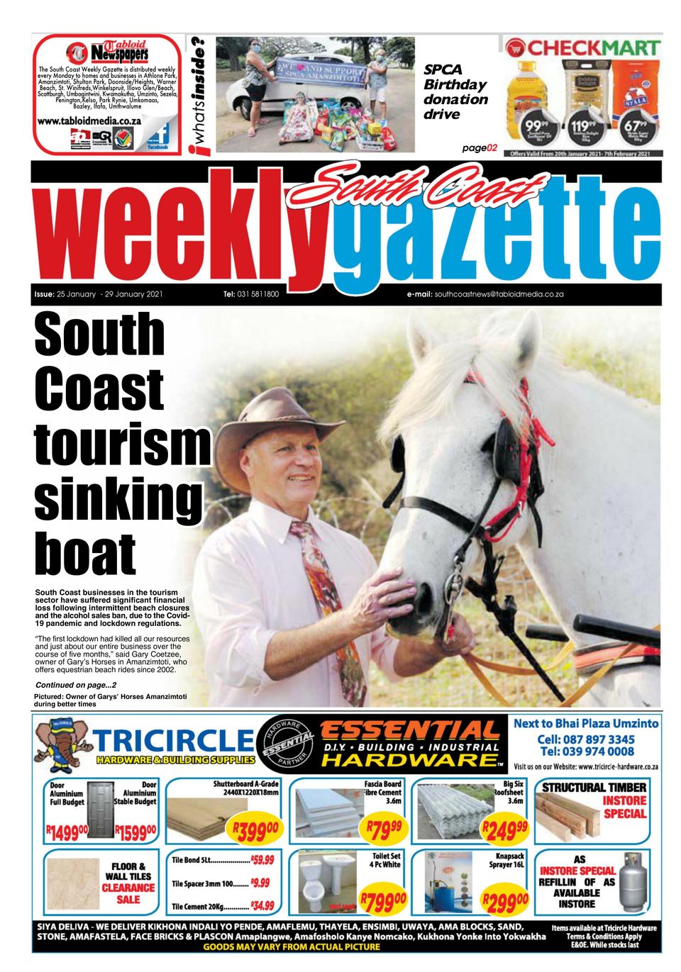 South Coast Weekly Gazette Newspaper Get your Digital Subscription