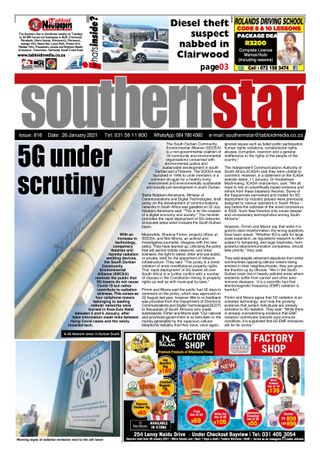 Southern Star - January 26, 2021 Southern Star Cover - January 26, 2021 Edition