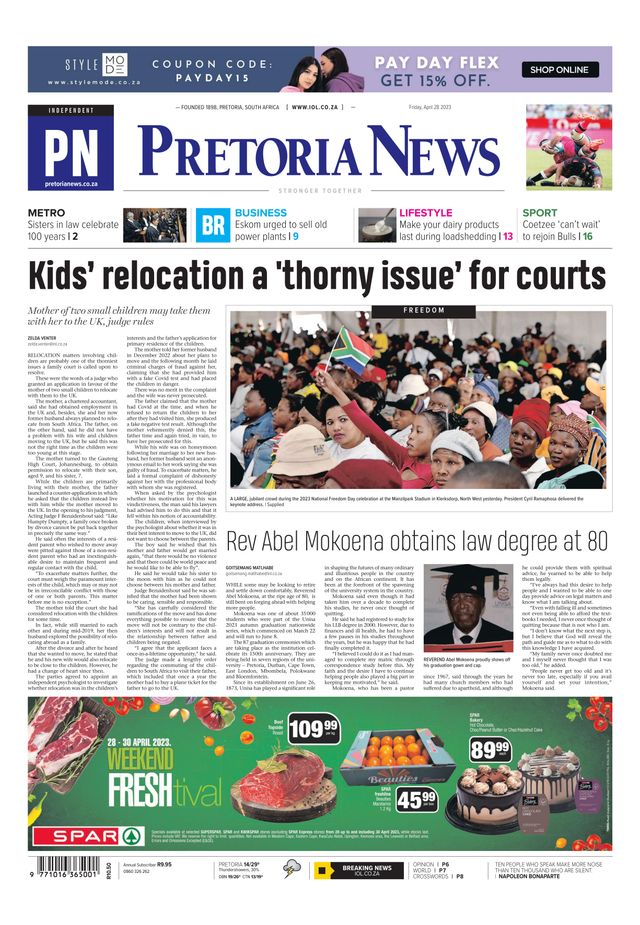 Pretoria News