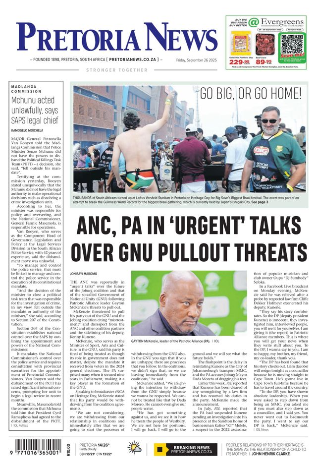 Pretoria News