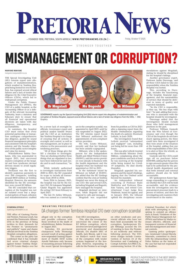 Pretoria News