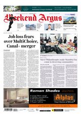 Weekend Argus on Saturday