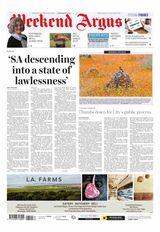 Weekend Argus on Saturday