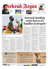 Weekend Argus on Saturday
