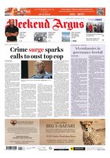 Weekend Argus on Saturday