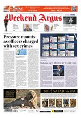 Weekend Argus on Saturday