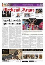 Weekend Argus on Saturday