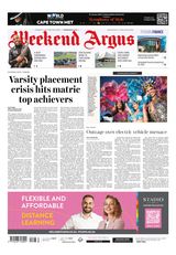 Weekend Argus on Saturday