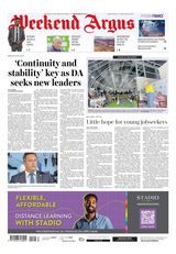 Weekend Argus on Saturday