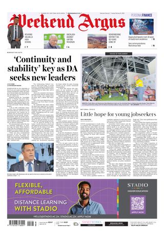 Weekend Argus on Saturday