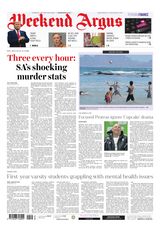 Weekend Argus on Saturday
