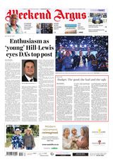 Weekend Argus on Saturday