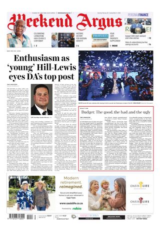 Weekend Argus on Saturday