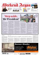 Weekend Argus on Saturday