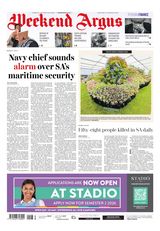 Weekend Argus on Saturday