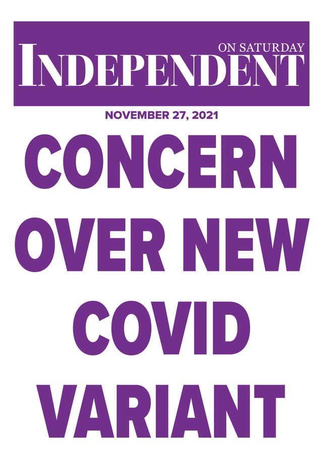 Independent on Saturday