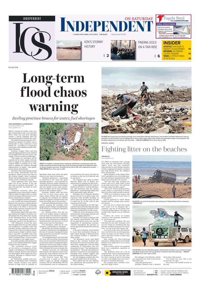Independent on Saturday