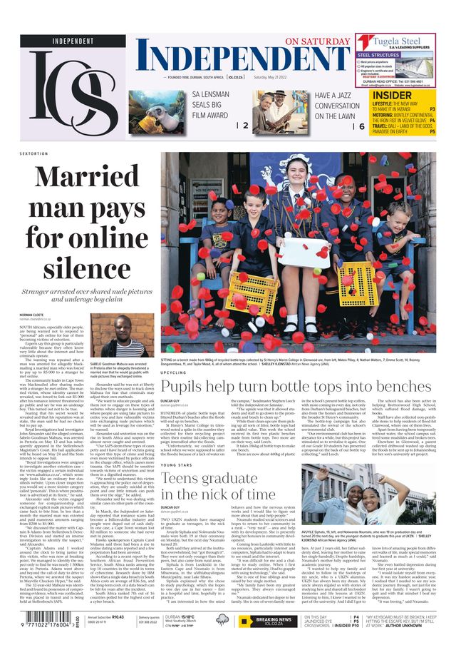 Independent on Saturday