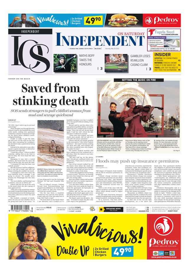 Independent on Saturday