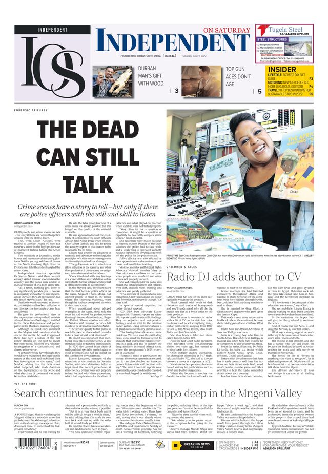 Independent on Saturday