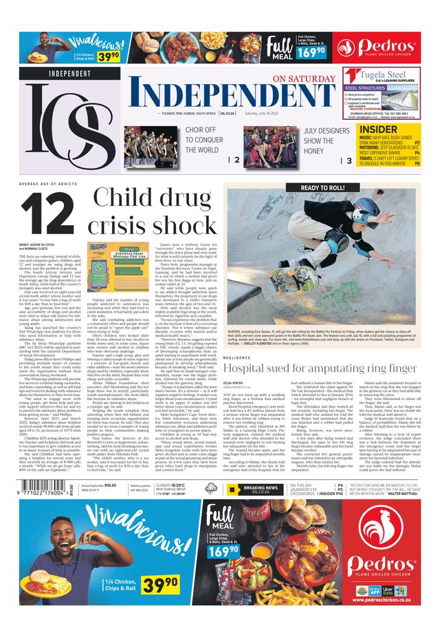 Independent on Saturday