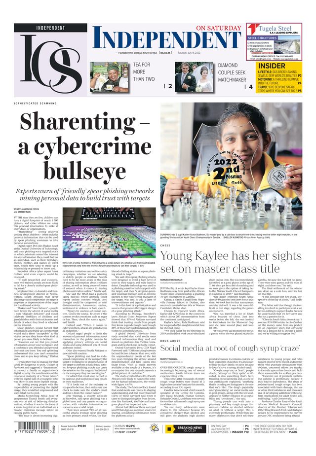 Independent on Saturday