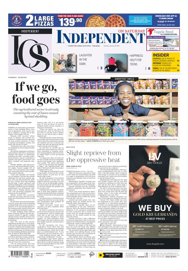 Independent on Saturday