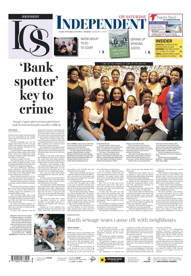 Independent on Saturday