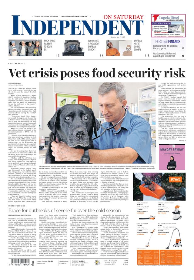 Independent on Saturday
