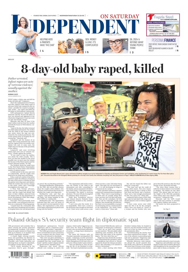 Independent on Saturday