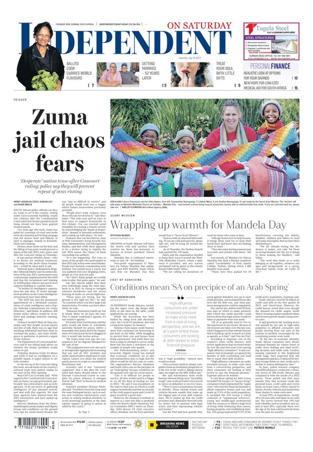 Independent on Saturday
