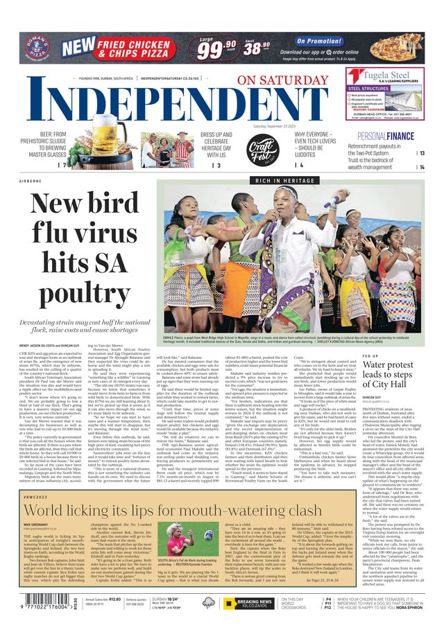Independent on Saturday