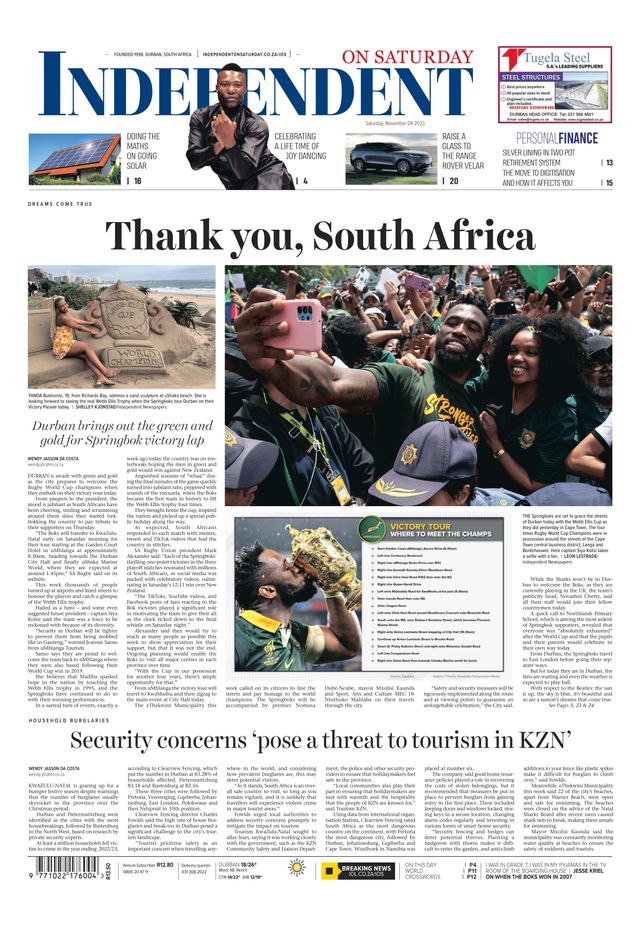 Independent on Saturday