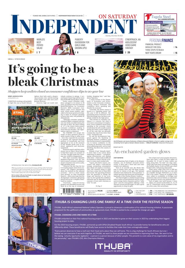 Independent on Saturday
